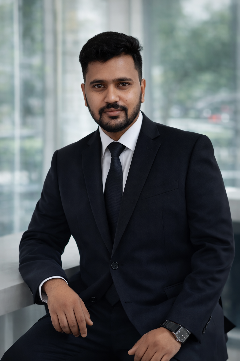 managaer Genuine leather manufacturing process at New Genuine Leather workshop