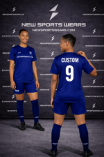 Beach soccer kit performance uniform on sand