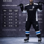 Ice hockey uniform size guide chart