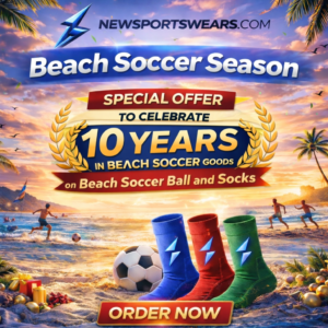 Beach Soccer Season 10% Off Beach Soccer Socks - NewSportsWears.com