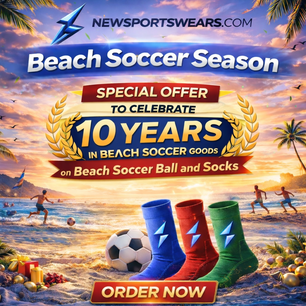 Beach Soccer Season 10% Off Beach Soccer Socks - NewSportsWears.com