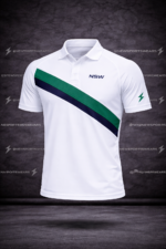 Men tennis wear back side athletic design with stretch fabric