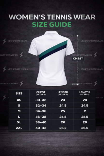 Women tennis wear white performance outfit by New Sports Wears manufacturer