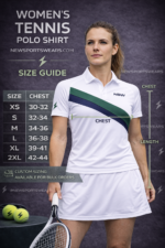 Women tennis wear back side athletic design premium stretch fabric