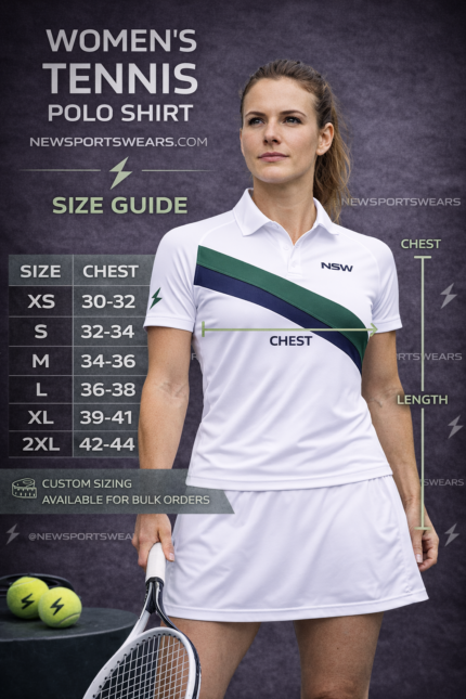 Women tennis wear back side athletic design premium stretch fabric