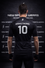 Aero fit road bike jersey men performance side angle