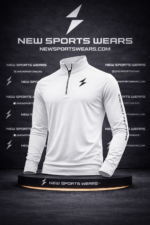 Golf quarter zip pullover size guide chart with measurements