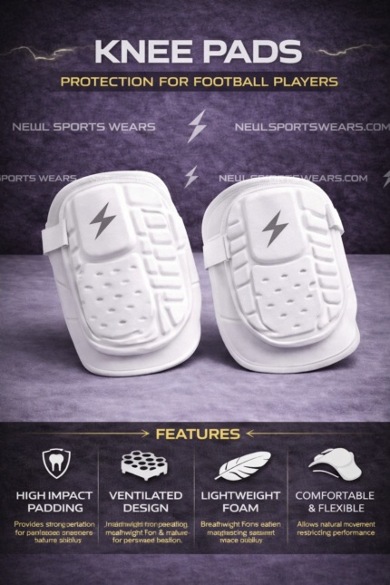 American football knee pads protective gear New Sports Wears