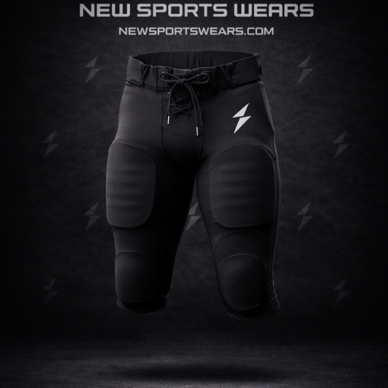 american football padded pants with thigh and knee protection New Sports Wears