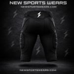professional football training pants with built in thigh pads sports protective gear