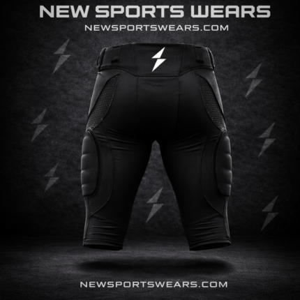 professional football training pants with built in thigh pads sports protective gear