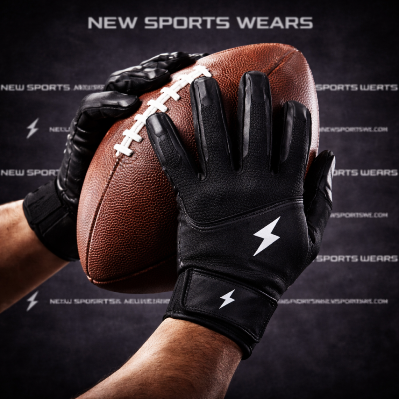 premium football sports gloves lightweight anti slip athletic gloves