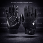 American football grip gloves anti slip palm sports gloves New Sports Wears