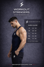 Gym stringer fabric detail breathable lightweight material