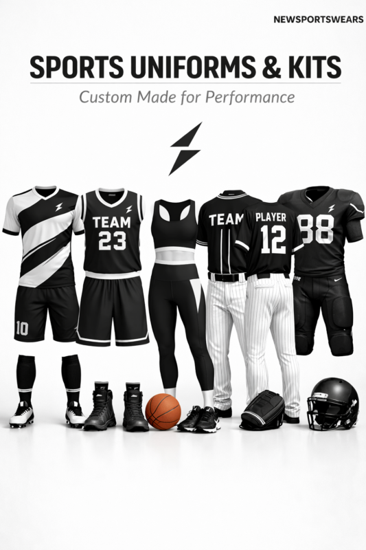 Premium Custom Sports Uniforms & Kits &ndash; Designed for Performance by