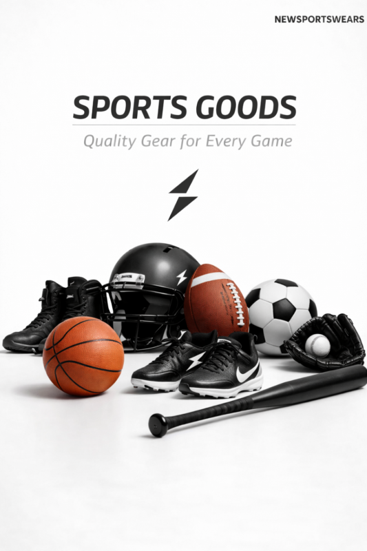 Premium sports goods collection designed for performance, durability, and every level of the game.