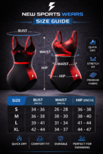 womens swimsuit size guide bust waist hip measurements