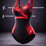 womens one piece swimsuit athletic swimwear