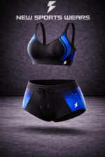 womens two piece swimsuit athletic bikini swim set