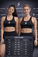 Women yoga sports bras size guide chart New Sports Wears