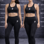 Women yoga leggings high waist stretch fabric workout leggings New Sports Wears