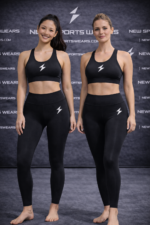 Women yoga leggings high waist stretch fabric workout leggings New Sports Wears