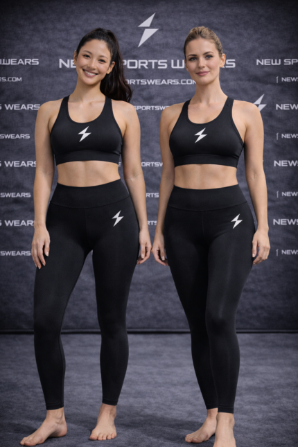 Women yoga leggings high waist stretch fabric workout leggings New Sports Wears