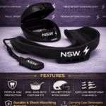 Boil and bite sports mouthguard custom fit protective gear