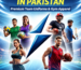 Custom sportswear manufacturer promotional banner by Newsportswears featuring athletes in football, basketball, cricket, volleyball, and fitness apparel with blue lightning logo and bold headline about custom sportswear manufacturing in Pakistan.