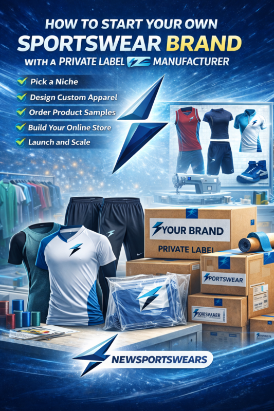 Start Your Own Sportswear Brand - Private Label Manufacturer Guide