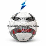 training soccer balls bulk white grey football with textured PU surface and multi color accent graphics