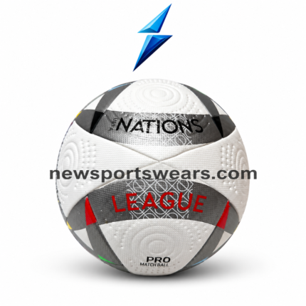 training soccer balls bulk white grey football with textured PU surface and multi color accent graphics