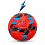 Hand stitched indoor football ball with premium PU surface and reinforced air valve
