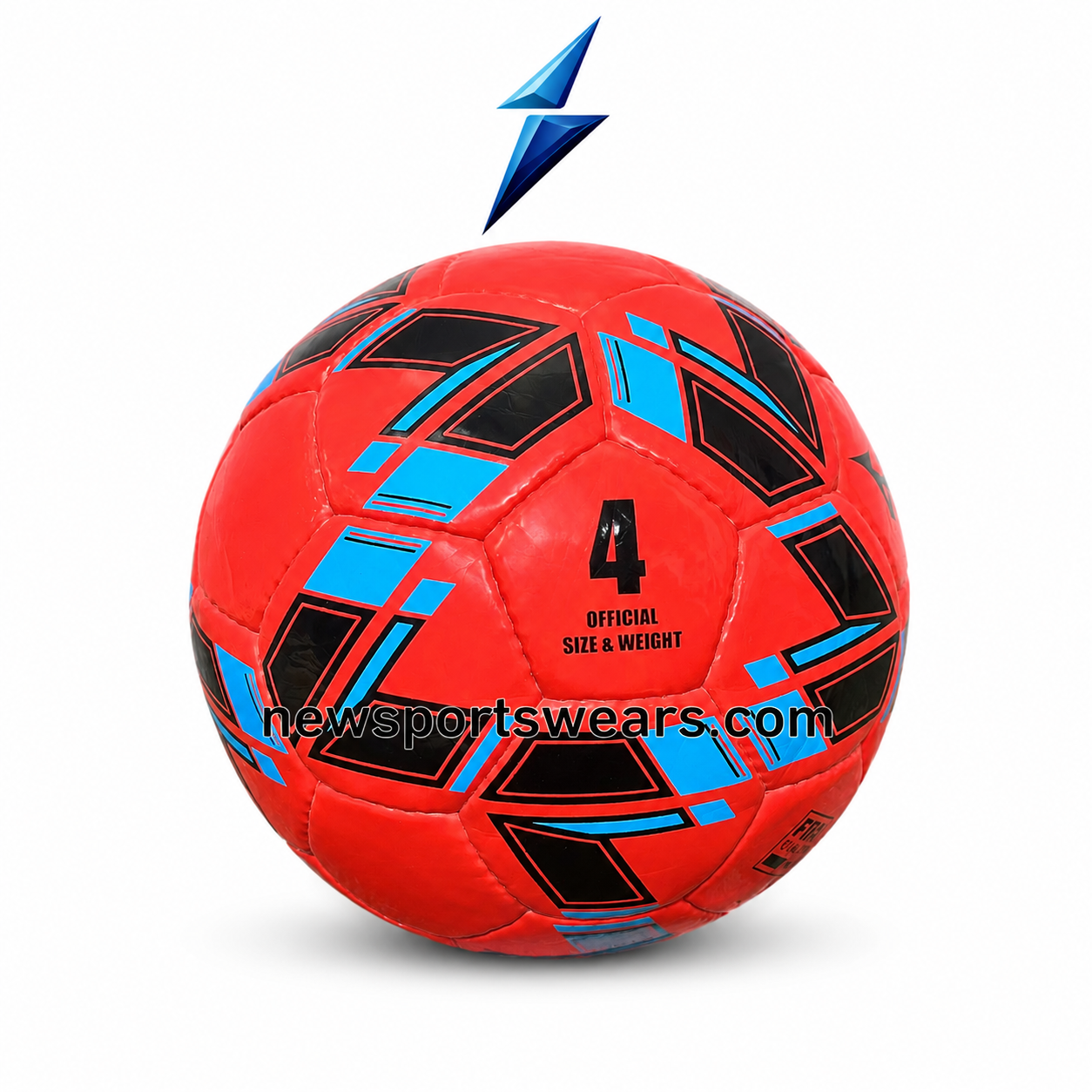 Durable Size 4 Futsal Training Ball Custom red futsal ball suitable for clubs academies schools retailers and wholesale orders