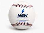 NSW Baseball Ball with NSW logo, premium leather cover, and official game ball branding