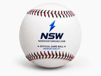 NSW Baseball Ball with NSW logo, premium leather cover, and official game ball branding
