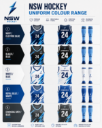 NSW hockey uniform size guide for jersey and skort by NewSportswears