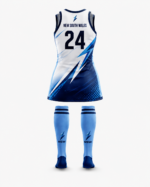 Back view of NSW hockey uniform with New South Wales text number 24 and lightning graphics