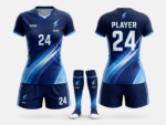 NSW women’s soccer uniform size guide for jersey and shorts by NewSportswears