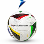 FIFA quality soccer balls manufacturer Size 5 soccer ball with red maroon green yellow and black panel design