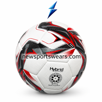 Official size and weight soccer ball with textured surface for football training and practice