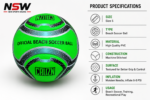 Green football for beach soccer, training, school sports, club practice, and recreational play available at newsportswears.com