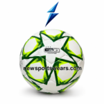 Custom white green soccer ball suitable for clubs academies schools retailers and wholesale orders