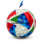 NewSportsWears match and practice football with colorful star graphics and stitched construction