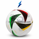 FIFA quality soccer balls manufacturer OEM match ball with white base colorful graphics and export packaging