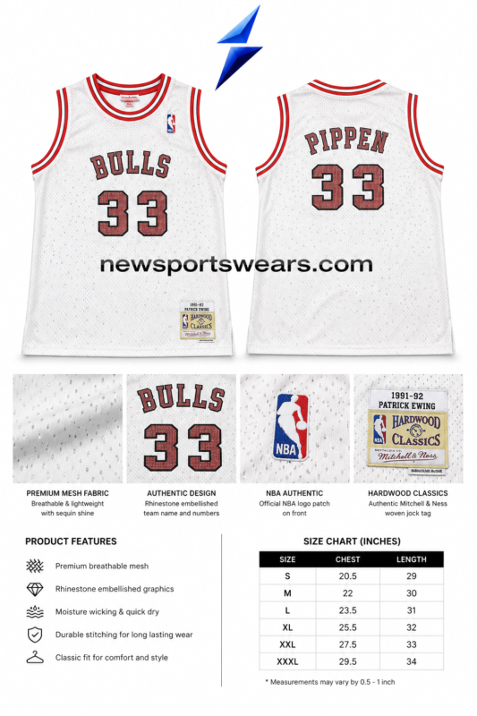 White red black rhinestone basketball jersey front design with number 33