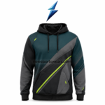 Custom Sportswear New Sports Wear Custom Racing Hoodies detail grid with drawstrings stitching pocket and graphic print