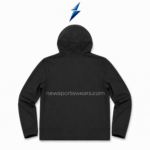 NSW Softshell Jacket hood and full-length zipper close-up