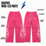 NEW SPORTS WEAR Sweatpants front view with cream rope drawcord and NSW branding