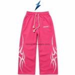 NEW SPORTS WEAR Sweatpants with distressed white tribal graphics and NSW styling